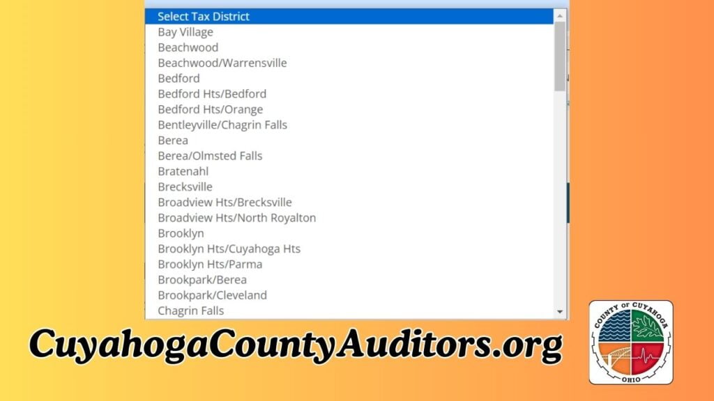 Cuyahoga County Tax Estimator