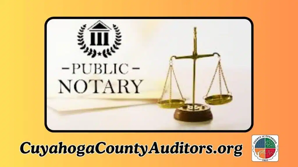 How to Become a Notary in Cuyahoga County
