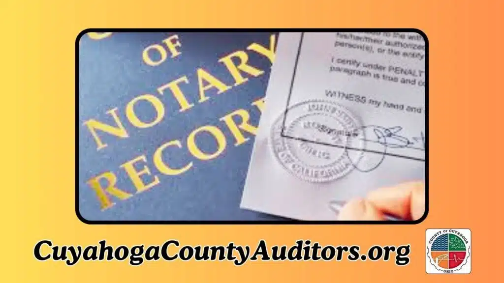 How to Become A Notary in Cuyahoga County