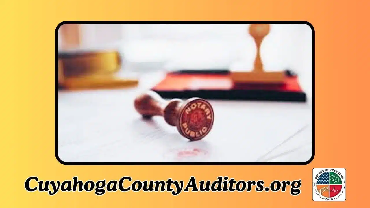 How to Become a Notary in Cuyahoga County