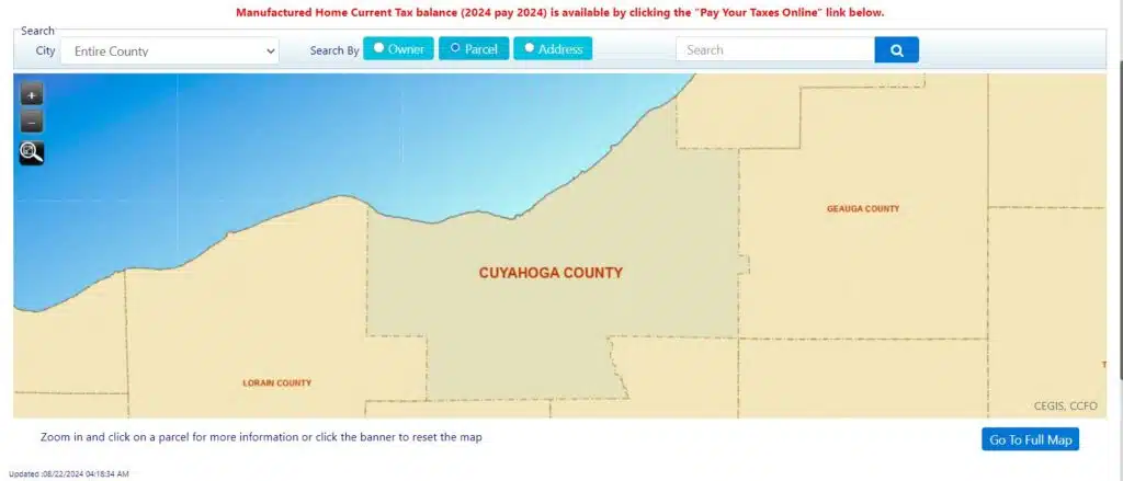 Cuyahoga County Property Search